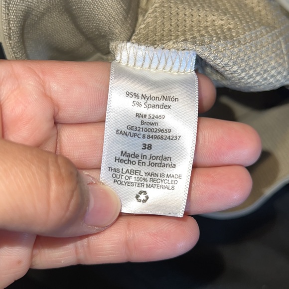 George Men’s Synthetic Flat Front Tan Shorts - Picture 8 of 8